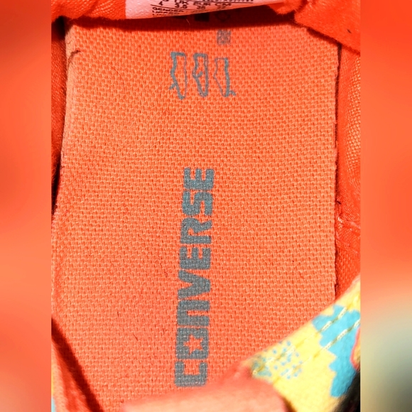 Hard to Find Converse CT Loop 2-Knot Girls Sz 4 Yellow Canvas All-Stars - Picture 13 of 13